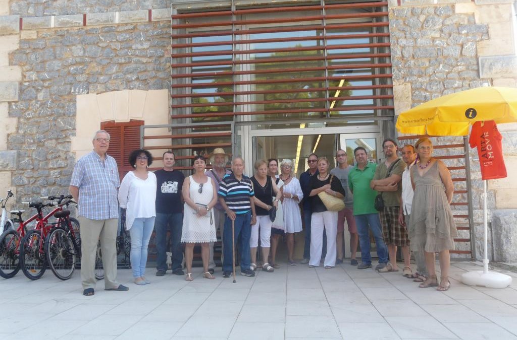 Inauguration of the second floor of the station of Arta